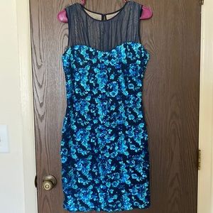 Badgley Mischka Sequin Dress